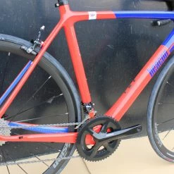 DEDACCIAI Vélo BEACON Carbone BF 100 Rouge/bleu -Vélos de Route Soldes BF 100 rouge bleu 2