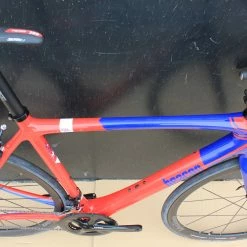 DEDACCIAI Vélo BEACON Carbone BF 100 Rouge/bleu -Vélos de Route Soldes BF 100 rouge bleu 3