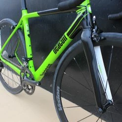 DEDACCIAI Vélo BEACON Carbone BF 100 Noir/vert Flash 10 DEDACCIAI Vélo BEACON Carbone BF 100 Noir/vert Flash -Vélos de Route Soldes BF 100 vert flash 3