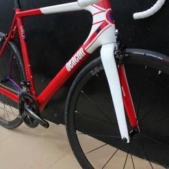 DEDACCIAI Vélo BEACON Carbone BF 80 Rouge/blanc/bleu -Vélos de Route Soldes BF 80 rouge 2
