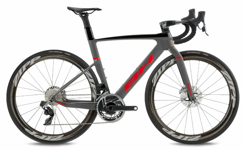 Vélo BH AEROLIGHT 7.5 SRAM Red AXS 12V 2022 Gris Rouge 3 Vélo BH AEROLIGHT 7.5 SRAM Red AXS 12V 2022 Gris Rouge