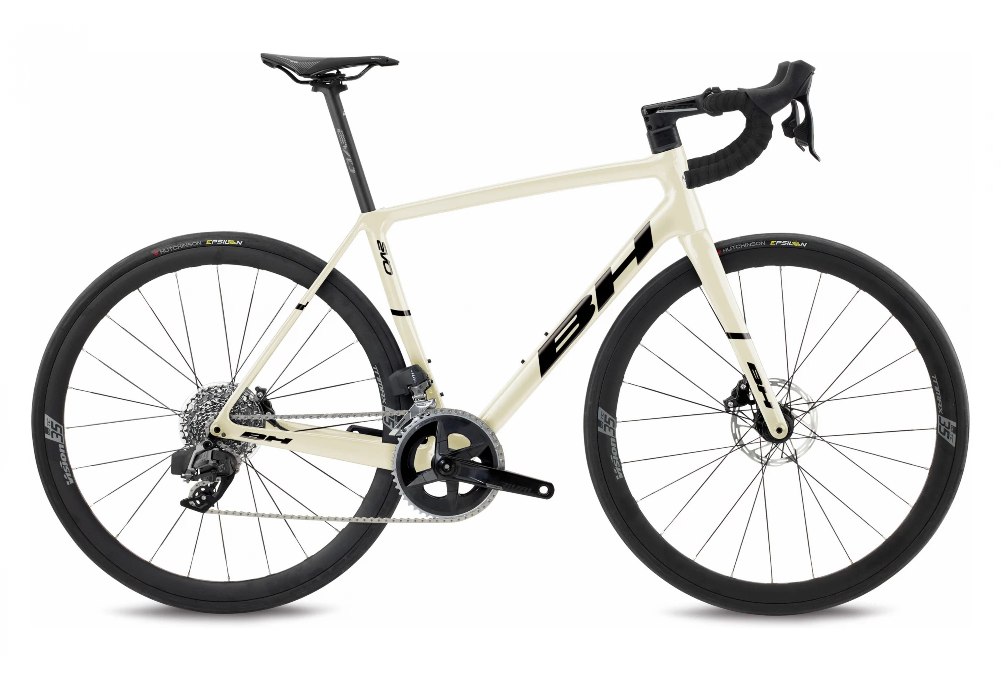 Vélo BH ULTRALIGHT EVO Disc SRAM Rival AXS 12V 2022 Blanc/noir 3 Vélo BH ULTRALIGHT EVO Disc SRAM Rival AXS 12V 2022 Blanc/noir