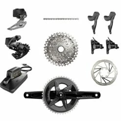 DEDACCIAI Vélo EXS Aerospeed Carbone SRAM Rival AXS 12V 2022 Noir -Vélos de Route Soldes SRAM rival AXS 12V 1