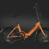 LEADER FOX Vélo électrique BERTIN E-TRAVEL Pliant Orange -Vélos de Route Soldes VAE BERTIN pliant orange