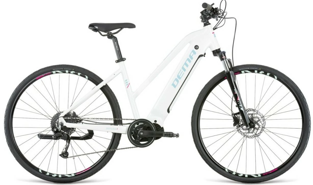BH Vélo électrique DEMA IMPERIA 5 630Wh 100 Kms 2021 Women Blanc 3 BH Vélo électrique DEMA IMPERIA 5 630Wh 100 Kms 2021 Women Blanc