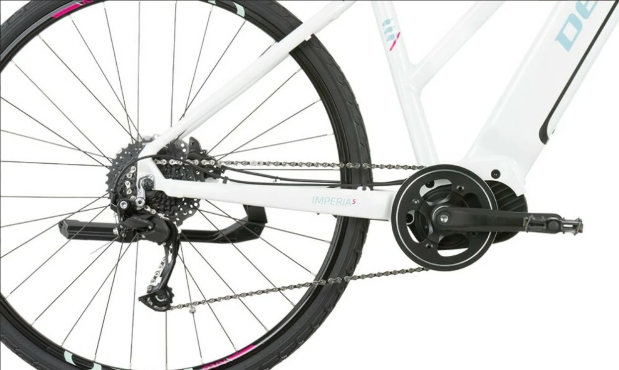 BH Vélo électrique DEMA IMPERIA 5 630Wh 100 Kms 2021 Women Blanc 4 BH Vélo électrique DEMA IMPERIA 5 630Wh 100 Kms 2021 Women Blanc – Image 2