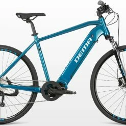 BH Vélo électrique DEMA TERRAM 6 630Wh 120 Kms Bleu (Made In Europe)