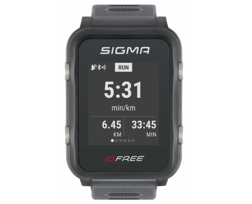 SIGMA SPORT Montre Cardio/GPS « ID FREE » SIGMA Gris 3 SIGMA SPORT Montre Cardio/GPS « ID FREE » SIGMA Gris