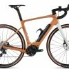 LEADER FOX Vélo électrique Gravel GUERCIOTTI Carbone BRERA ION 500Wh 220 Kms 2022 Capuccino -Vélos de Route Soldes guerciotti brera ion marron