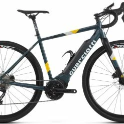 LEADER FOX Vélo électrique Gravel GUERCIOTTI GRETO ION 500Wh 220 Kms 2022 Bleu