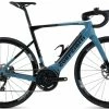LEADER FOX Vélo électrique Route GUERCIOTTI Carbone NAVIR ION 500Wh 220 Kms 2022 Bleu