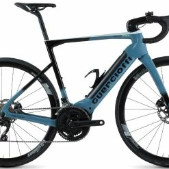 LEADER FOX Vélo électrique Route GUERCIOTTI Carbone NAVIR ION 500Wh 220 Kms 2022 Bleu