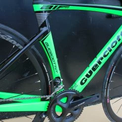 Vélo GUERCIOTTI EUREKA AIR Carbone Shimano Ultégra 8000 11V Black/green -Vélos de Route Soldes guerciotti vert 3 scaled 1