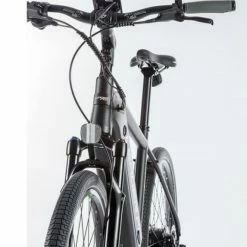 Vélo électrique LEADER FOX BARNET 540 Wh 100 Kms 2021 Noir/vert Mat -Vélos de Route Soldes leader fox barnet 3 1