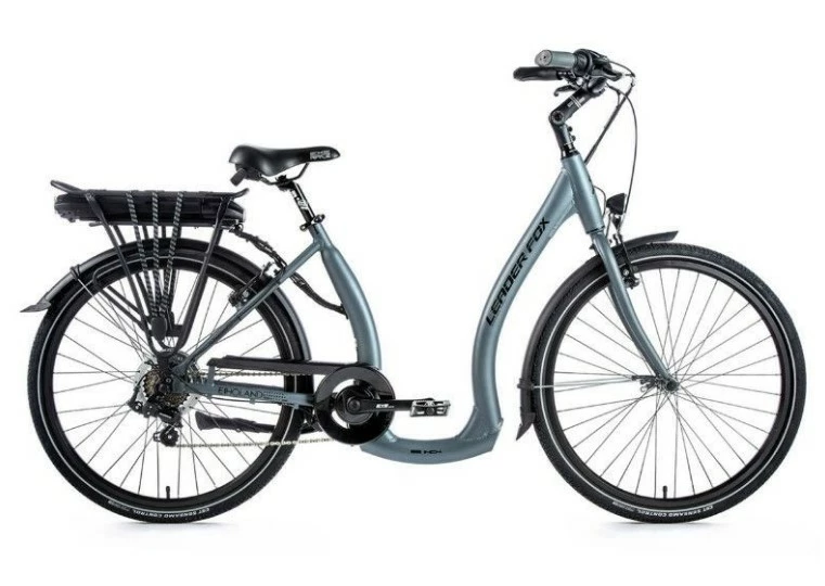 Vélo électrique LEADER FOX HOLAND 576 Wh 100 Kms Gris Mat 4 Vélo électrique LEADER FOX HOLAND 576 Wh 100 Kms Gris Mat – Image 2