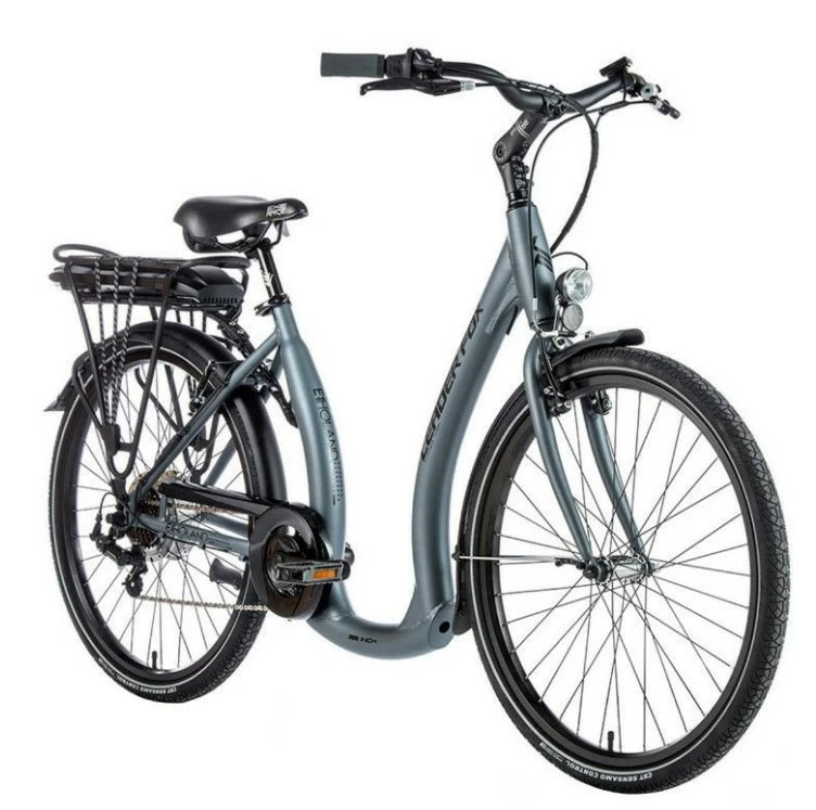 Vélo électrique LEADER FOX HOLAND 576 Wh 100 Kms Gris Mat 3 Vélo électrique LEADER FOX HOLAND 576 Wh 100 Kms Gris Mat