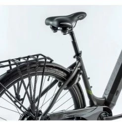 Vélo électrique LEADER FOX NARA 504 Wh 100 Kms 2021 Gris Mat -Vélos de Route Soldes leader fox nara 2