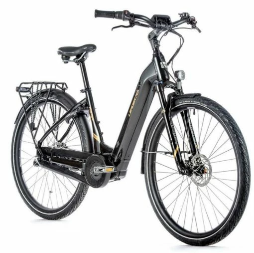 Vélo électrique LEADER FOX CITY NEBA 504 Wh 100 Kms 2021 Noir