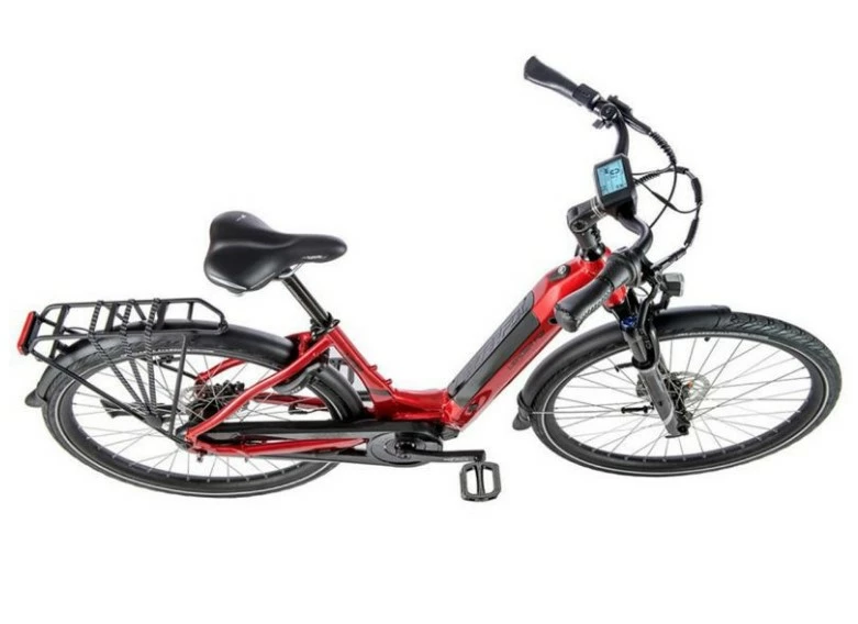 Vélo électrique LEADER FOX CITY NEBA 504 Wh 100 Kms 2021 Rouge 4 Vélo électrique LEADER FOX CITY NEBA 504 Wh 100 Kms 2021 Rouge – Image 2