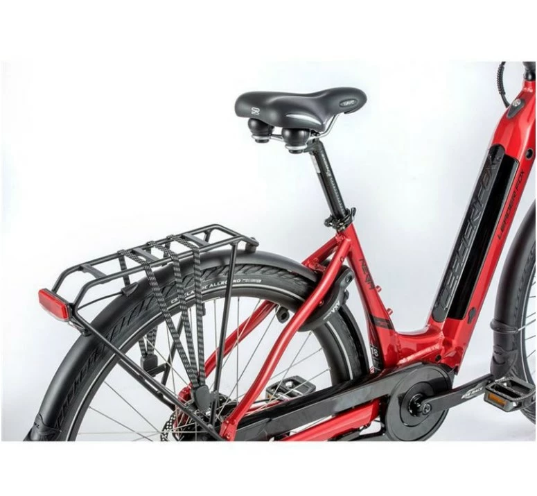 Vélo électrique LEADER FOX CITY NEBA 504 Wh 100 Kms 2021 Rouge 7 Vélo électrique LEADER FOX CITY NEBA 504 Wh 100 Kms 2021 Rouge – Image 5