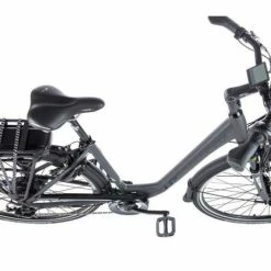 Vélo électrique LEADER FOX PARK CITY 470Wh 90 Kms Gris Mat 10 Vélo électrique LEADER FOX PARK CITY 470Wh 90 Kms Gris Mat -Vélos de Route Soldes leader fox park gris 2
