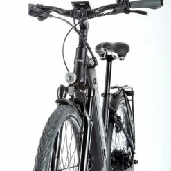 Vélo électrique LEADER FOX SANDY Femme 540 Wh 100 Kms 2021 Noir/blanc Mat -Vélos de Route Soldes leader fox sandy femme 2