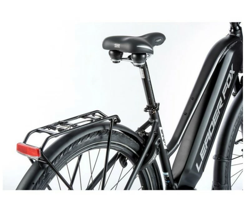 Vélo électrique LEADER FOX SANDY Homme 540 Wh 100 Kms 2021 Noir/vert Mat 5 Vélo électrique LEADER FOX SANDY Homme 540 Wh 100 Kms 2021 Noir/vert Mat – Image 3