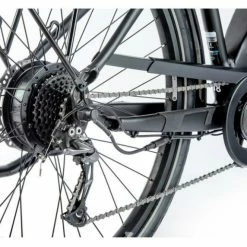 Vélo électrique LEADER FOX SANDY Homme 540 Wh 100 Kms 2021 Noir/bleu Mat -Vélos de Route Soldes leader fox sandy femme 7