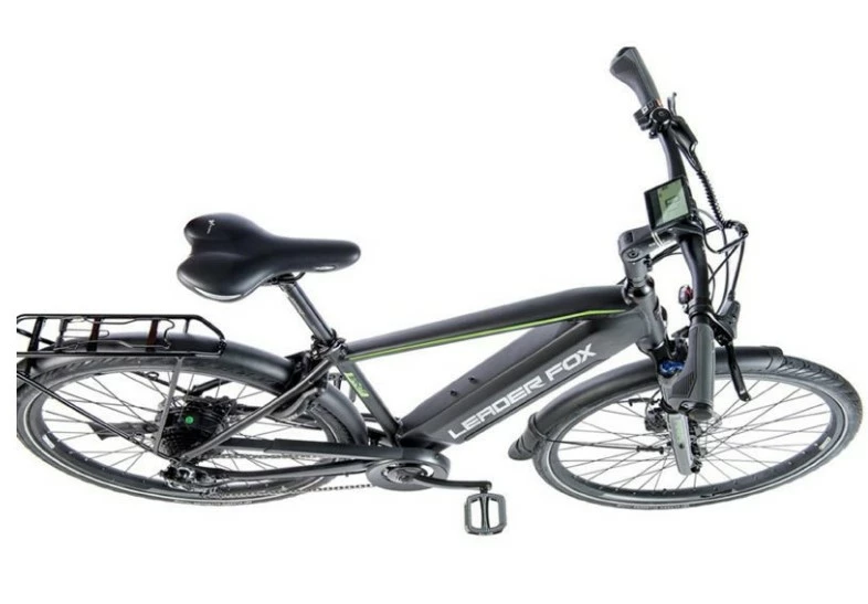 Vélo électrique LEADER FOX SANDY Homme 540 Wh 100 Kms 2021 Noir/vert Mat 8 Vélo électrique LEADER FOX SANDY Homme 540 Wh 100 Kms 2021 Noir/vert Mat – Image 6
