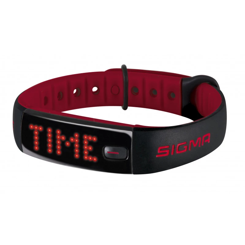 SIGMA SPORT Bracelet SIGMA ACTIVO Noir/rouge 3 SIGMA SPORT Bracelet SIGMA ACTIVO Noir/rouge