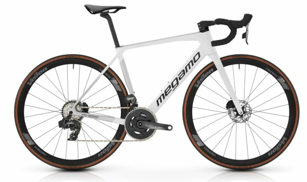 Time Vélo MEGAMO RAISE AXS 07 SRAM Force AXS Powermeter 12V 2023 Sky Grey 3 Time Vélo MEGAMO RAISE AXS 07 SRAM Force AXS Powermeter 12V 2023 Sky Grey