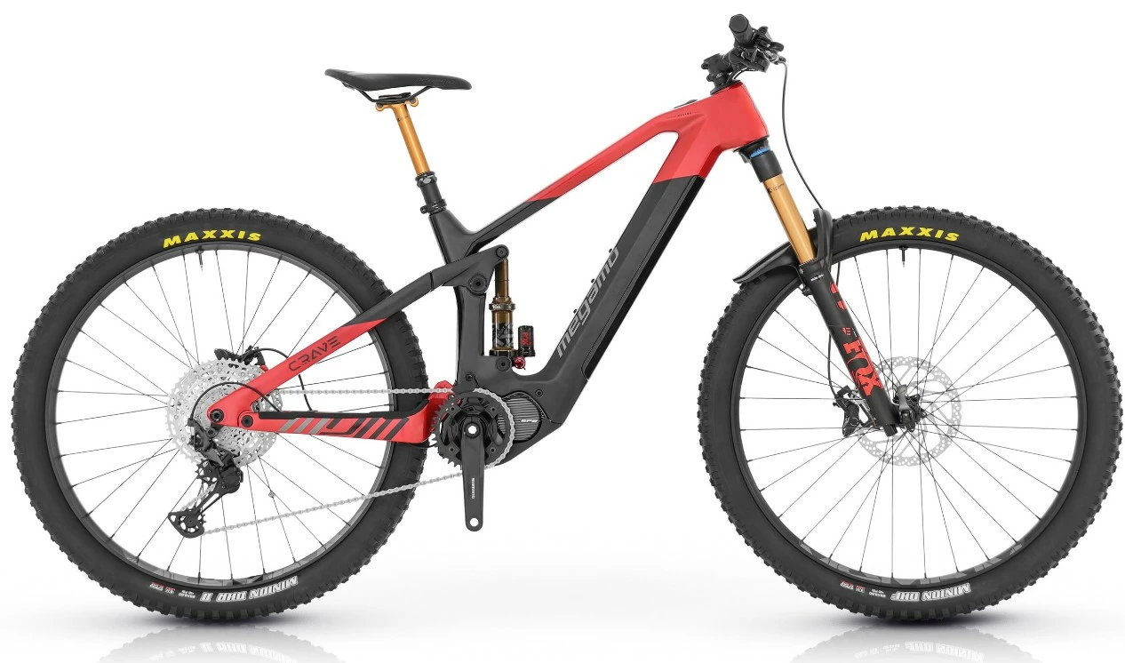 LEADER FOX VTT électrique MEGAMO CRAVE Carbone 03 29″ 630 Wh 100 Kms Magma Red 2022 3 LEADER FOX VTT électrique MEGAMO CRAVE Carbone 03 29″ 630 Wh 100 Kms Magma Red 2022