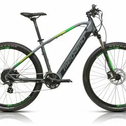 LEADER FOX VTT électrique MEGAMO KINETIC Gris/green 27.5/29″ 2022