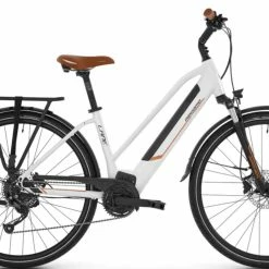 LEADER FOX Vélo électrique MEGAMO LANE USX 500 Wh 100 Kms 2023 Blanc