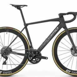 Time Vélo MEGAMO RAISE 03 Carbone Shimano Ultégra 8150 Di2 Powermeter 12V 2023 Black