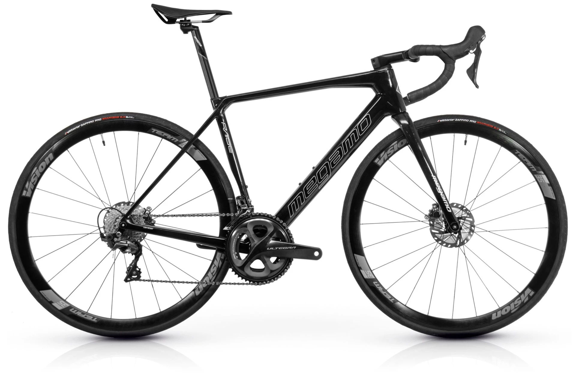 Time Vélo MEGAMO RAISE 10 Carbone « série Spéciale » Shimano Ultégra Disc 11V Black 3 Time Vélo MEGAMO RAISE 10 Carbone « série Spéciale » Shimano Ultégra Disc 11V Black