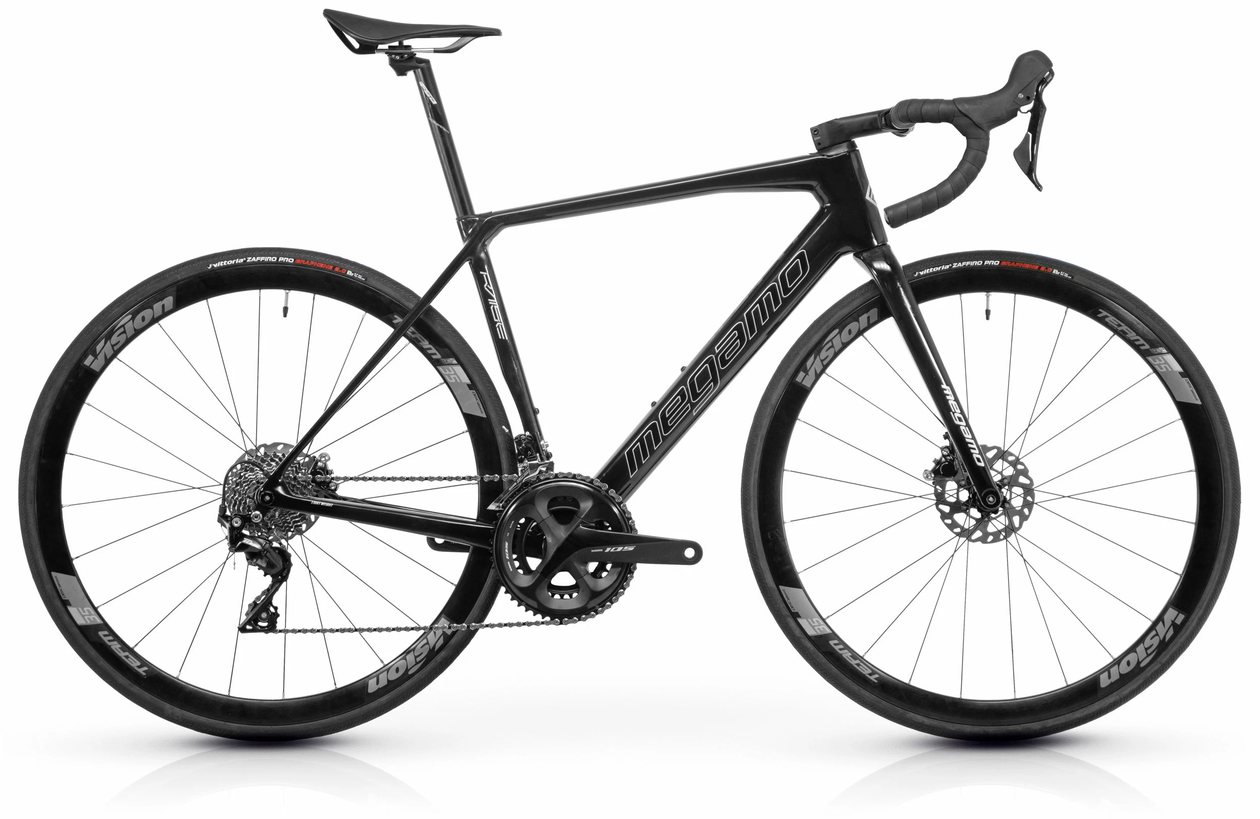 Time Vélo MEGAMO RAISE 20 Carbone Shimano 105 7000 11V 2022 Noir Ou Blanc 5 Time Vélo MEGAMO RAISE 20 Carbone Shimano 105 7000 11V 2022 Noir Ou Blanc – Image 3