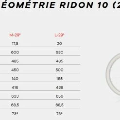 LEADER FOX VTT électrique MEGAMO RIDON 10 500Wh Gris 2022 -Vélos de Route Soldes megamo ridon geometrie 2