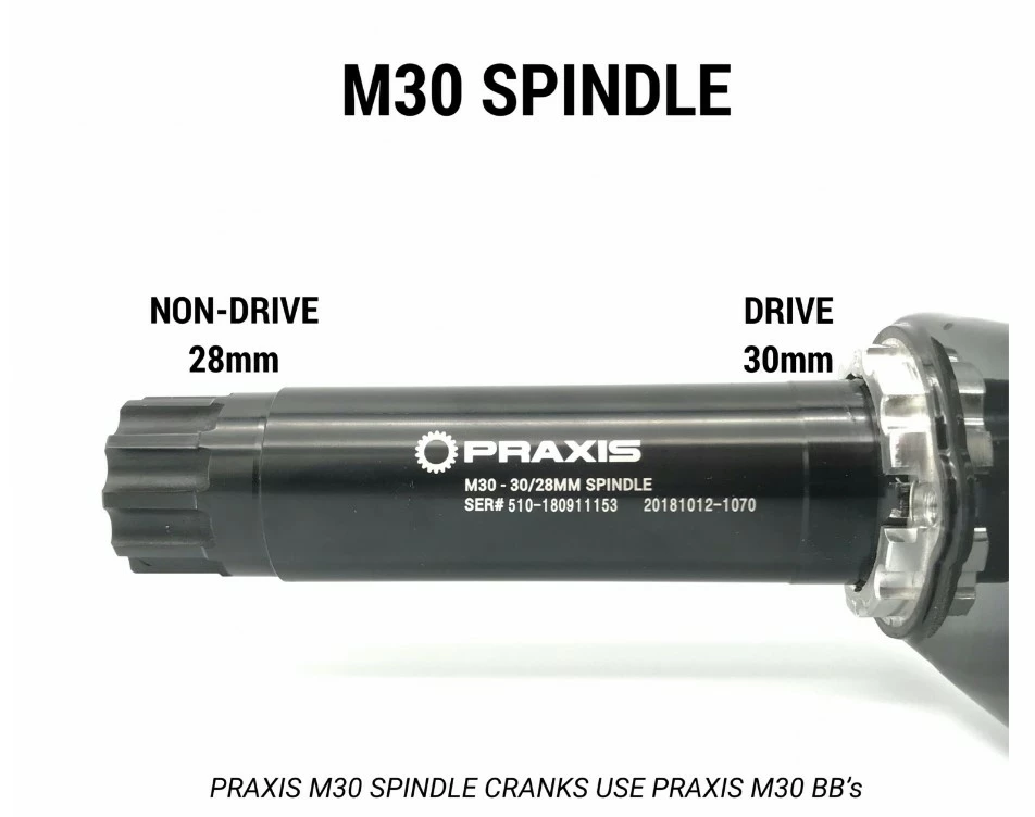 FSA Pédalier PRAXIS ZAYANTE CARBON-S M30 50×34 Ou 52×36 5 FSA Pédalier PRAXIS ZAYANTE CARBON-S M30 50×34 Ou 52×36 – Image 3