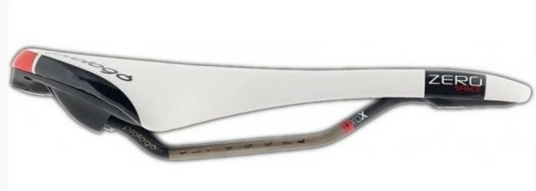Selle PROLOGO ZERO II SPACE 141 TiroX Blanche 4 Selle PROLOGO ZERO II SPACE 141 TiroX Blanche – Image 2