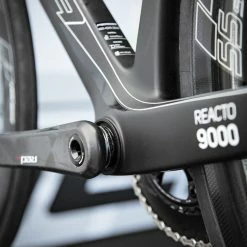 Vélo MERIDA REACTO équipe Pro BAHRAIN Shimano Dura-Ace 9150 Di2 11V Bleu/rouge/gold -Vélos de Route Soldes reacto 9000 4 2