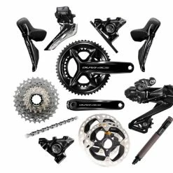 DEDACCIAI Vélo EXS Aerospeed Carbone SRAM Rival AXS 12V 2022 Noir -Vélos de Route Soldes shimano dura Ace 9200 1