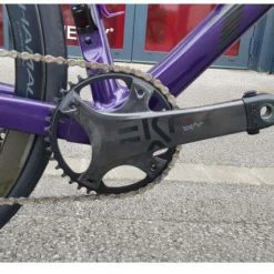 Vélo TIME ALPE D’HUEZ 01 DISC Campagnolo EKAR 13V Gloss Carbone Purple -Vélos de Route Soldes time 01 purple ekar 13 5