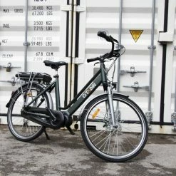 25 Kg Vélo électrique VIRAGE CITADIN 465 Wh 80 Kms 2022 Vert (Made In France) -Vélos de Route Soldes virage citadin vert