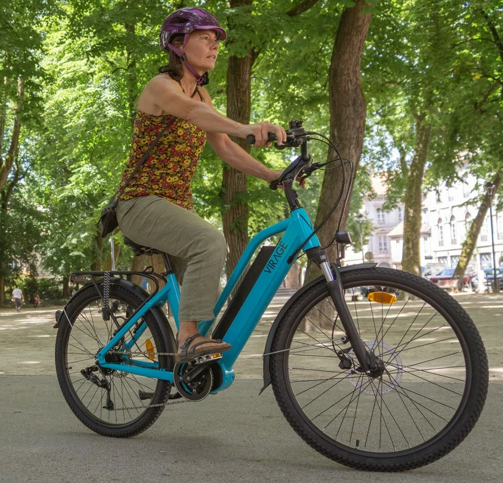 25 Kg Vélo électrique VIRAGE FLEURON 624Wh 150 Kms 2022 Caraïbes (Made In France) 6 25 Kg Vélo électrique VIRAGE FLEURON 624Wh 150 Kms 2022 Caraïbes (Made In France) – Image 4