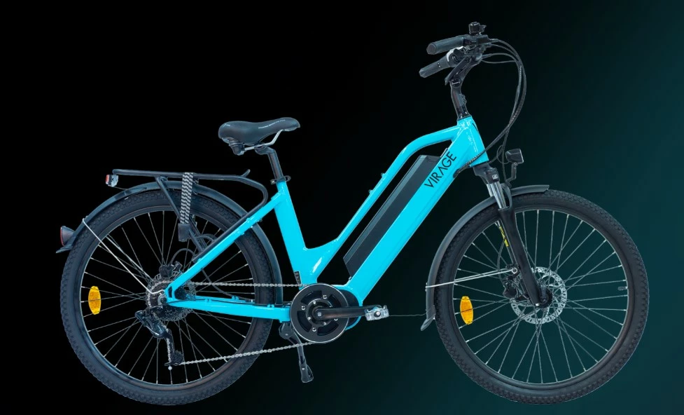 25 Kg Vélo électrique VIRAGE FLEURON 624Wh 150 Kms 2022 Caraïbes (Made In France) 3 25 Kg Vélo électrique VIRAGE FLEURON 624Wh 150 Kms 2022 Caraïbes (Made In France)