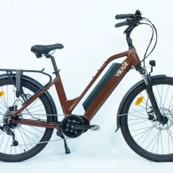 25 Kg Vélo électrique VIRAGE FLEURON 624Wh 150 Kms 2022 Chocolat (Made In France) -Vélos de Route Soldes virage fleuron chocolat 3