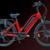 25 Kg Vélo électrique VIRAGE FLEURON 624Wh 150 Kms 2022 Rouge (Made In France) -Vélos de Route Soldes virage fleuron rouge